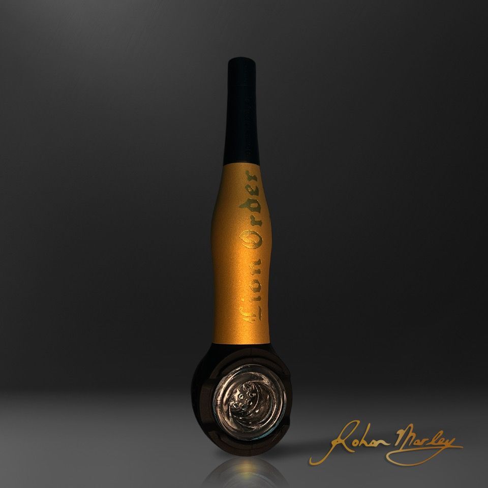 Gold Weedgets Pipe