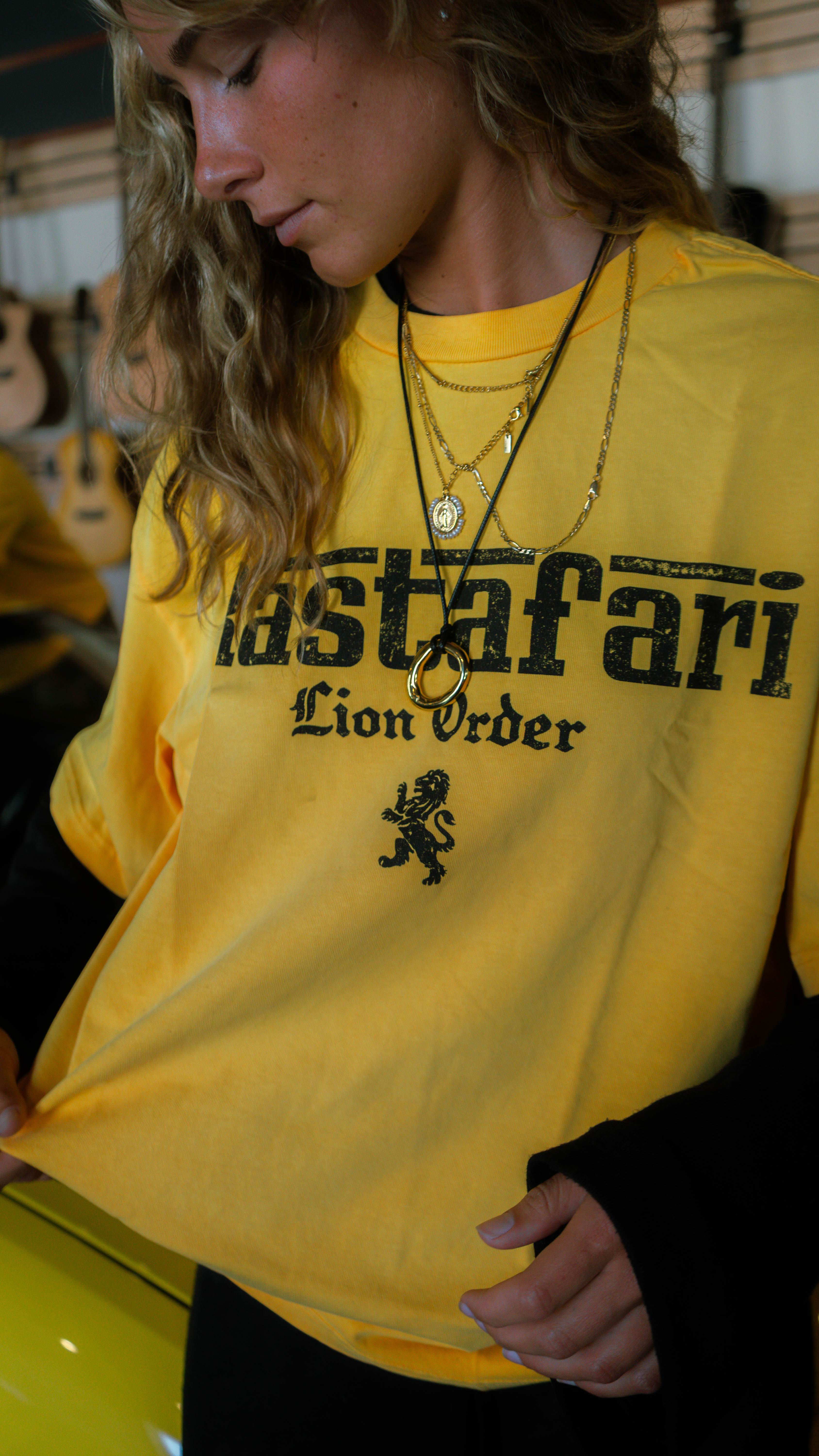 Yellow Lion Order t-shirt